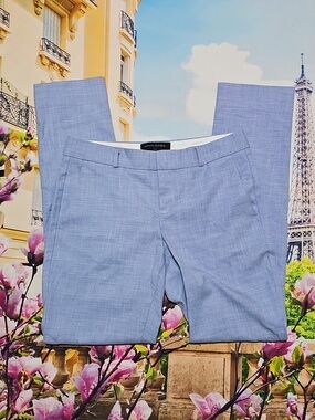 Banana Republic Ryan Chambray Blue Dress Pants Size 00P